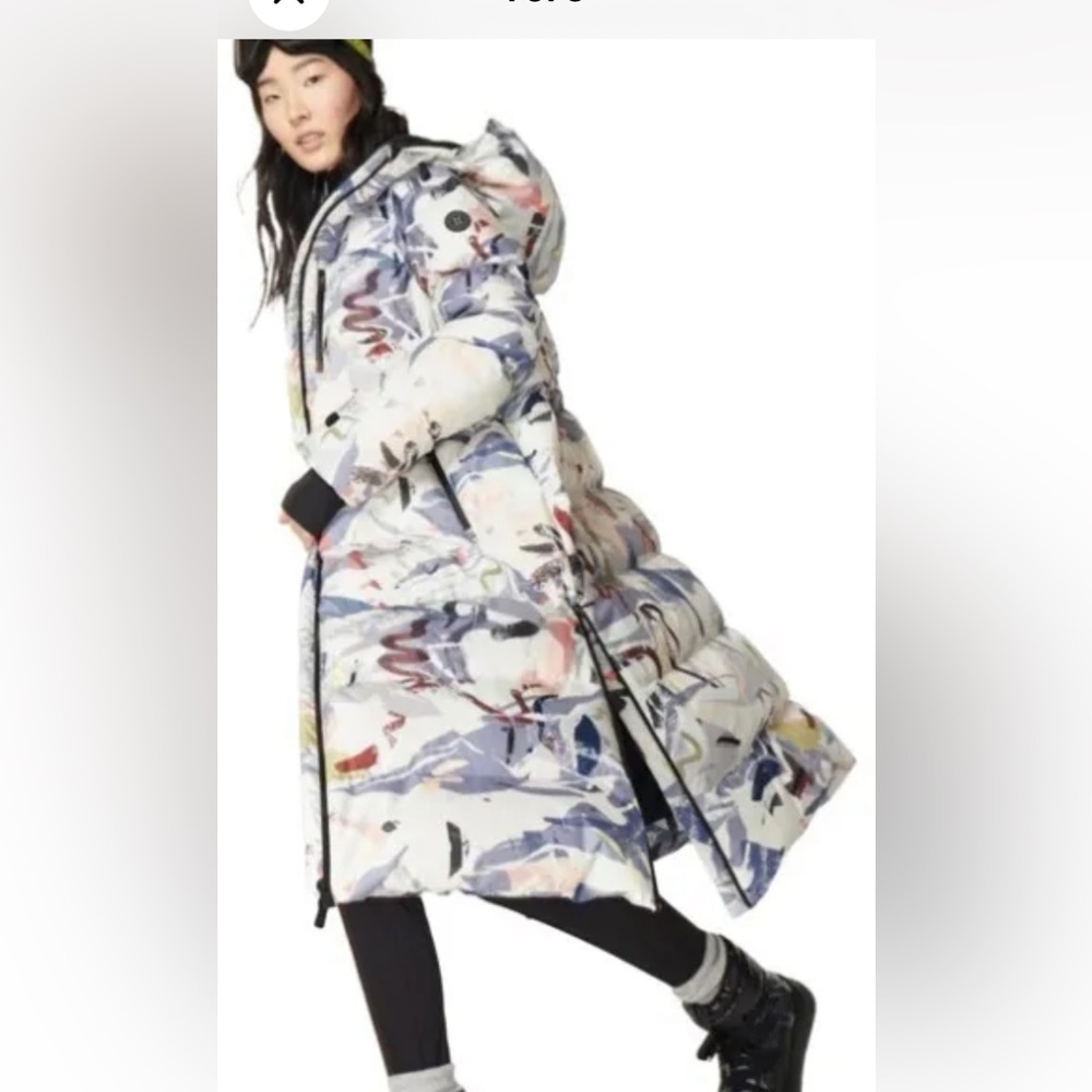 Sweaty Betty Nimbus Long Down Coat NWT SZ S